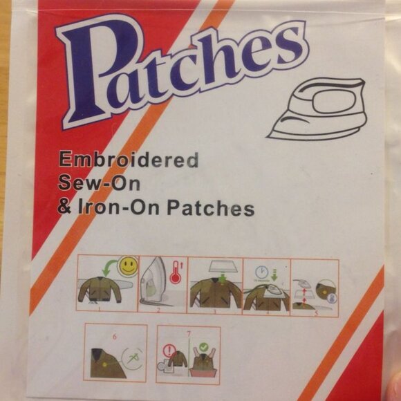 Crafts bundle, embroidered witch and skeleton sew-on & iron-on patches - Picture 6 of 6